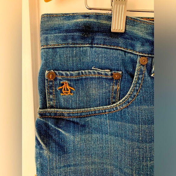 Men’s Penguin denim never worn 38x32 - Picture 2 of 6